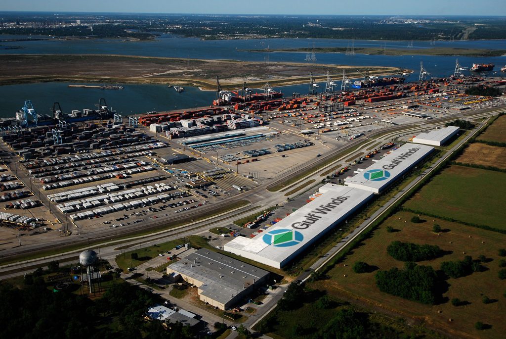 Gulf Wind's Barbour's Cut Warehouse is Adjacent to Port Houston's Barbour's Cut Terminal